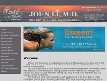 Tablet Screenshot of dr-li.net